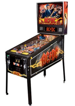 Arcade Games - AC / DC Pinball Machine New Jersey - New Jersey Vending Service from JAA Vending