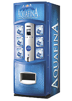 Aquafina Water Vending Machine New Jersey - New Jersey Vending Service from JAA Vending