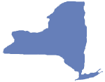 Map of New York State Vending Services Area
