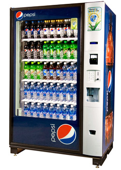 Pepsi Cola Vending Machine New Jersey - New Jersey Vending Service from JAA Vending
