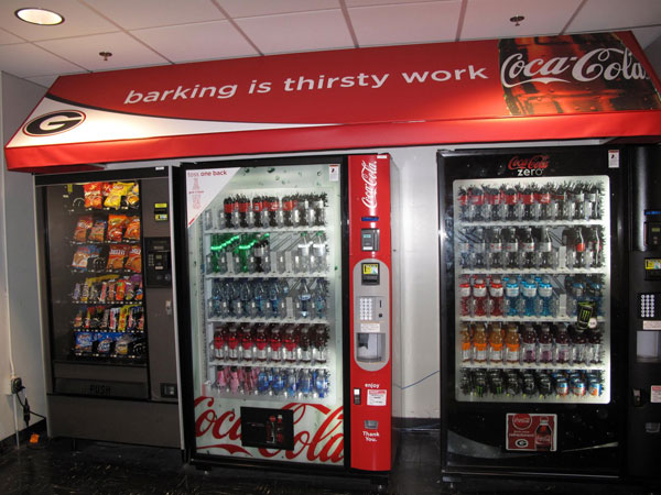 NY NJ Bank of Vending Machines