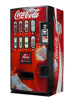 Pepsi Cola Vending Machine New Jersey - New Jersey Vending Service from JAA Vending