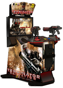 Arcade Games - Terminator Salvation New Jersey - New Jersey Vending Service from JAA Vending
